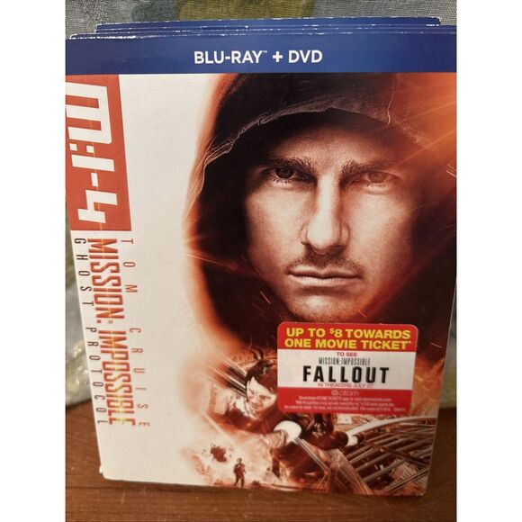 mission: Impossible: 1-5 Movie Film Collection Blu‎ Ray Disc - Picture 5 of 6